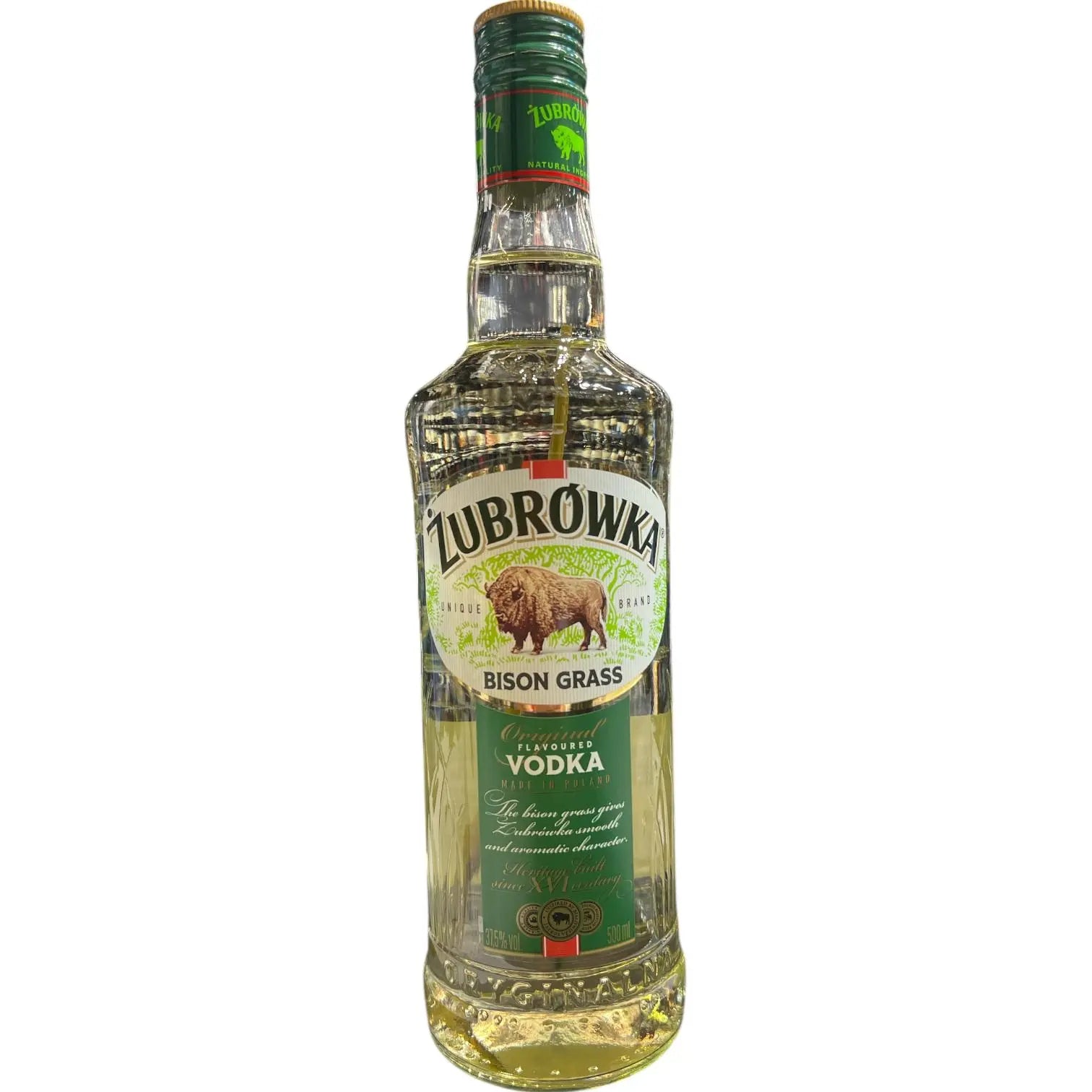 VODKA ZUBROWKA BISON 50CL