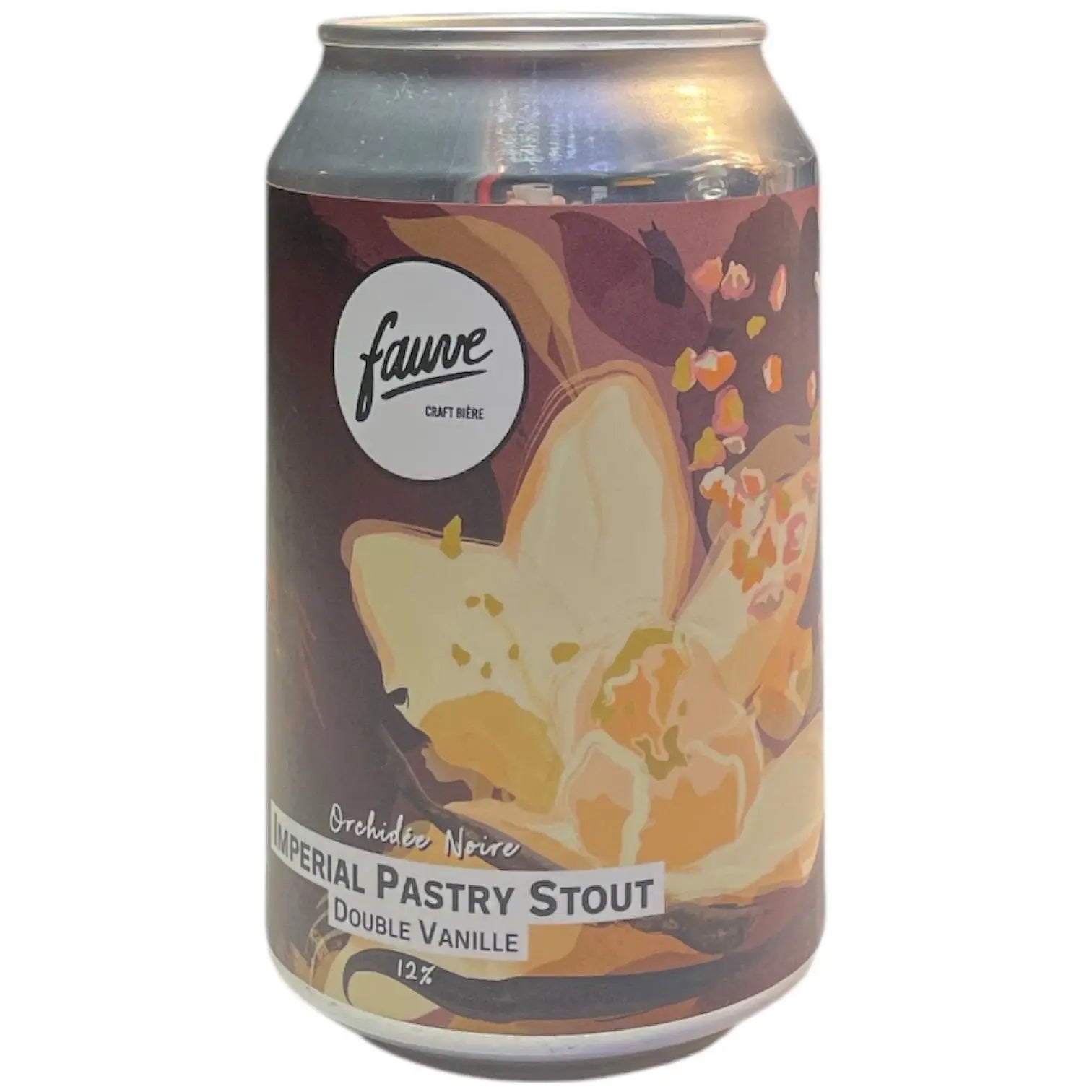 FAUVE ORCHIDEE NOIRE IMPERIAL PASTRY STOUT DOUBLE VANILLA 33CL
