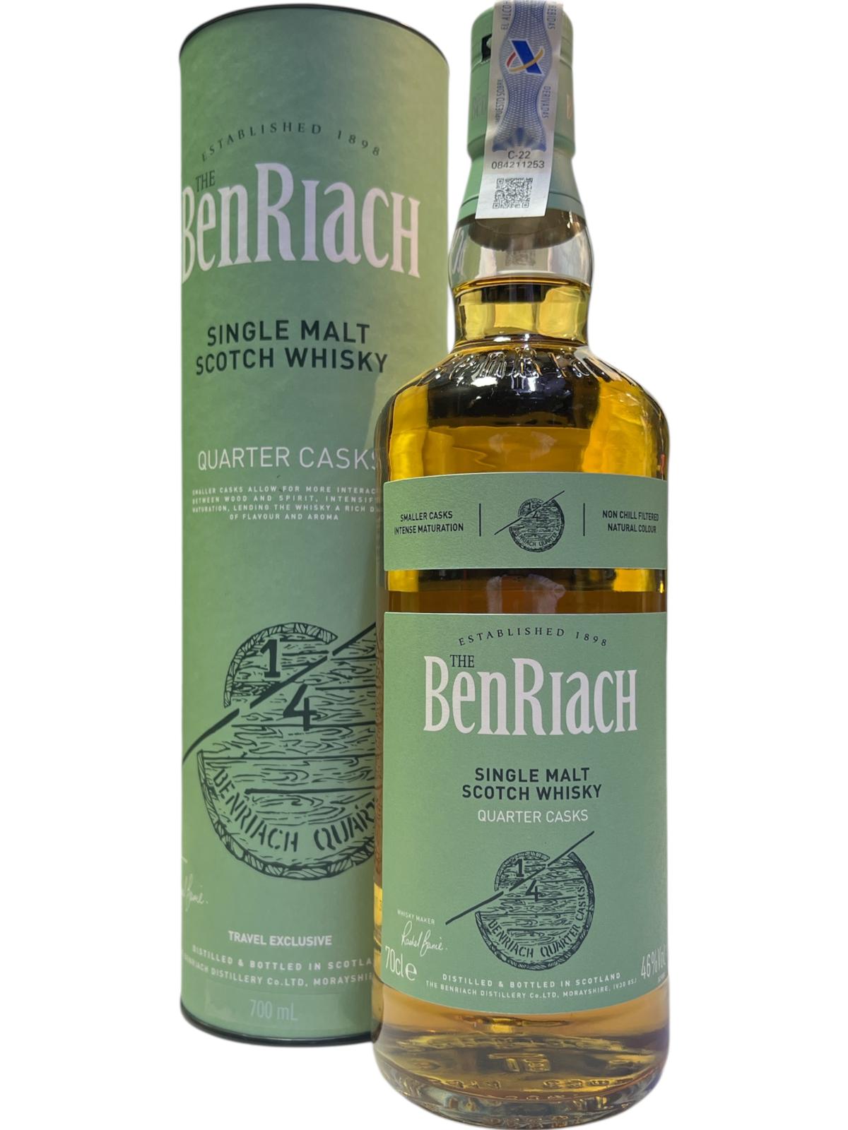THE BENRIACH SINGLE MALT WHISKY