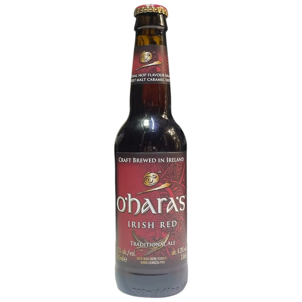 OHARAS IRISH RED ALE 33CL