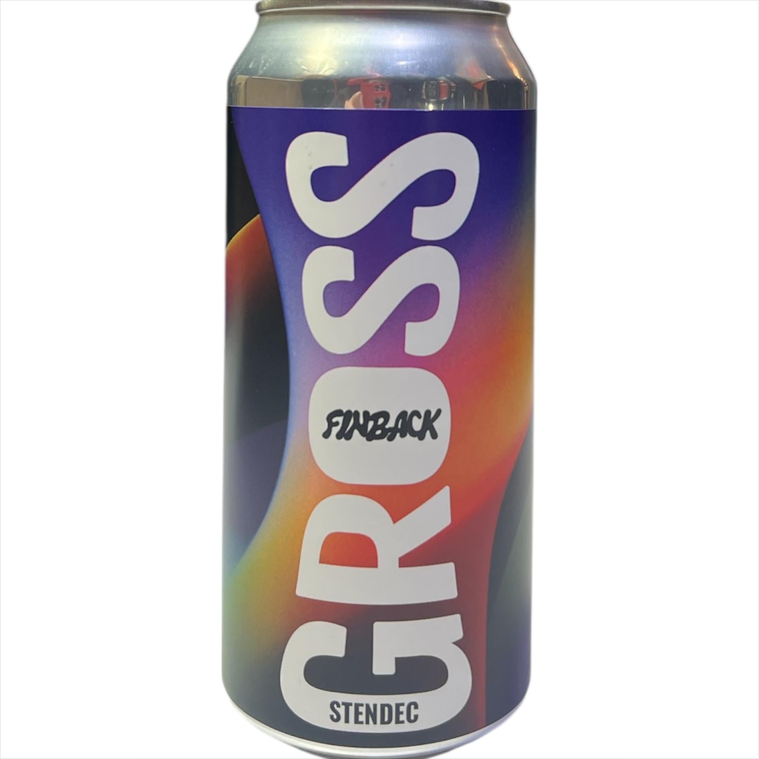 GROSS X FINBACK STENDEC HAZY IPAS 44CL