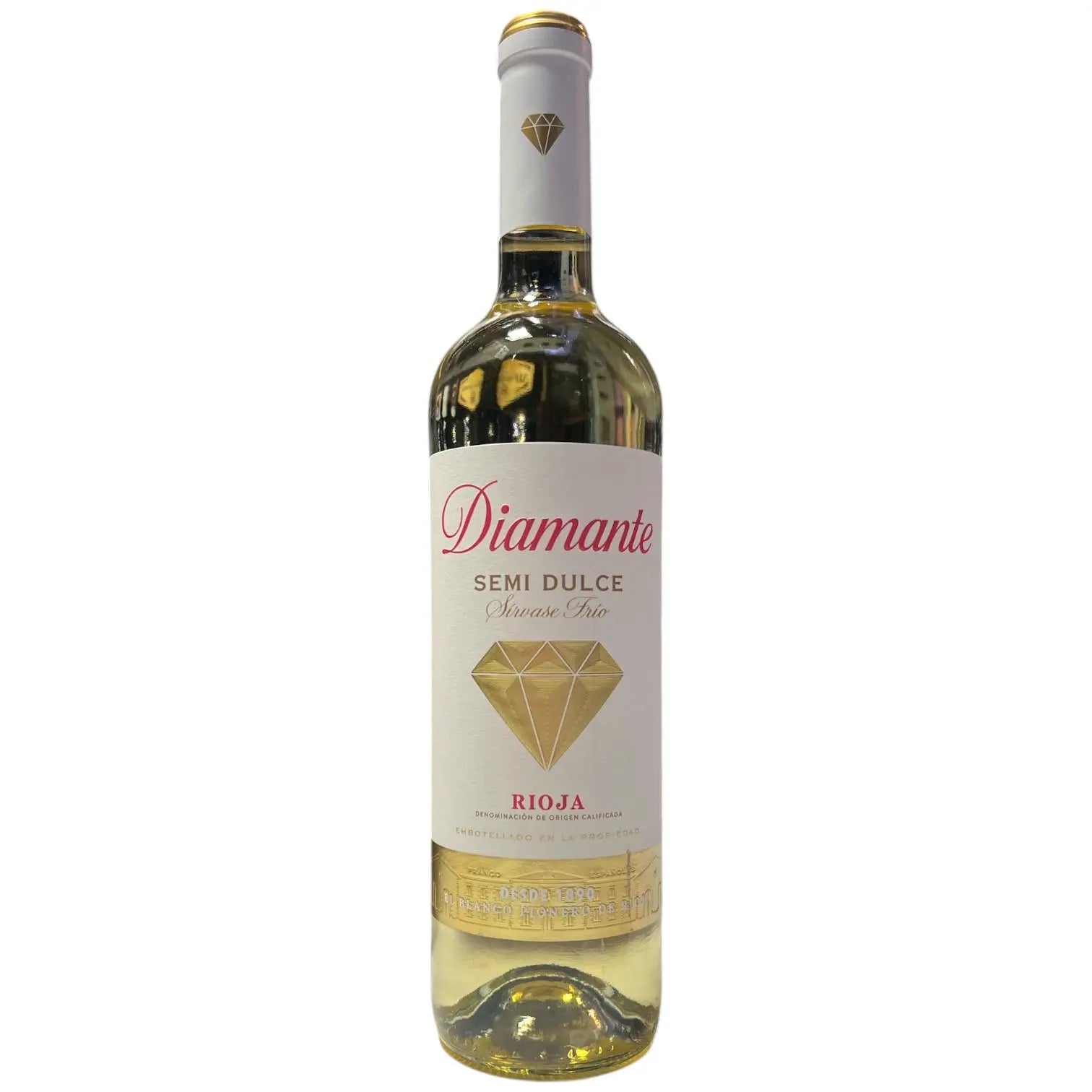 DIAMANTE VINO BLANCO RIOJA SEMI DULCE 75CL