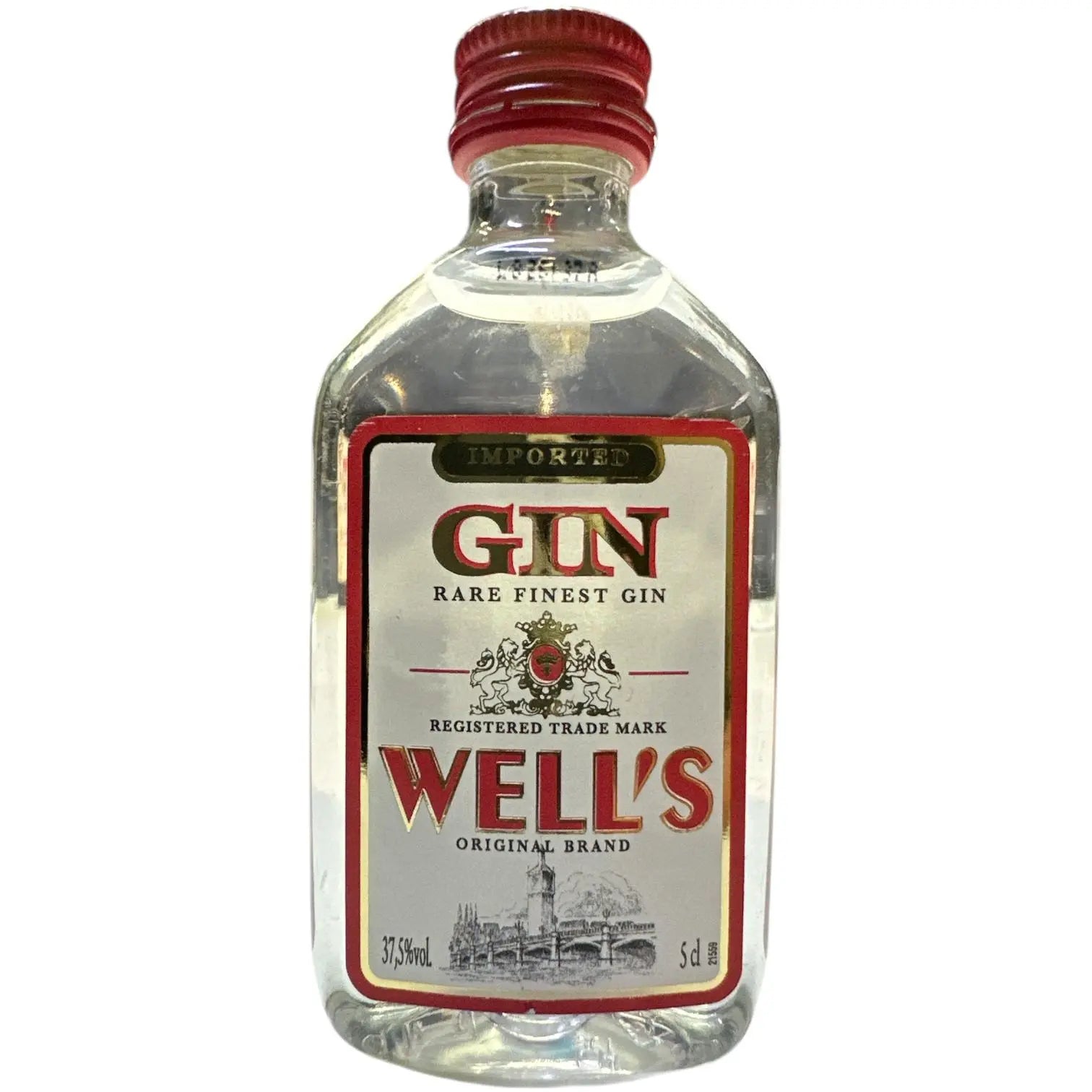 GIN WELLS MINIATURA 5CL