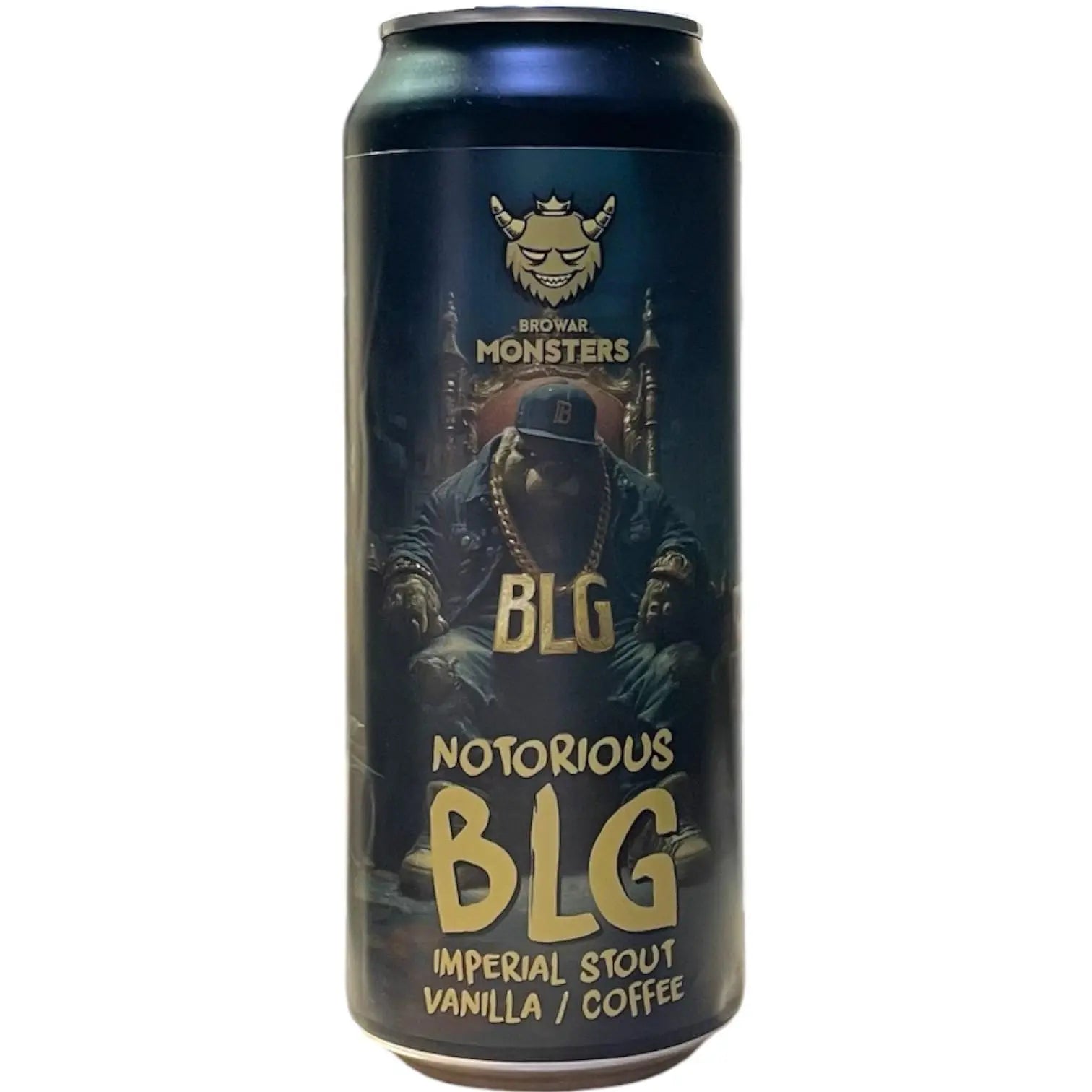 BROWAR MONSTERS NOTORIOUS BLG IMPERIAL STOUT VANILLA COFFEE 50CL