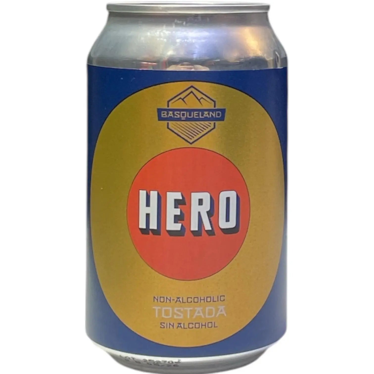 BASQUELAND HERO TOSTADA SIN ALCOHOL 33CL