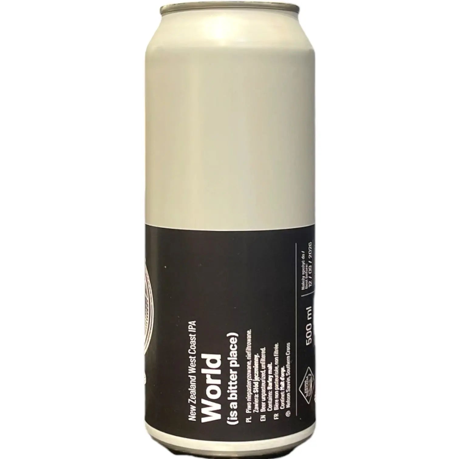 ZIEMIA OVIECANA WORLD NEW ZEALAND WEST COAST IPA 50CL