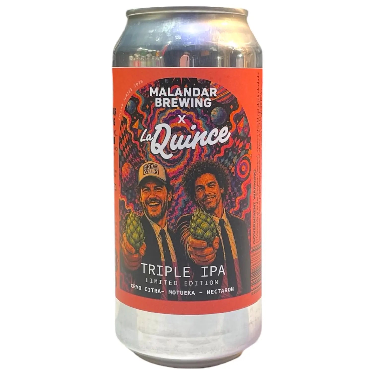 MALANDAR X LA QUINCE BIENAVENTURADO TRIPLE IPA 44CL