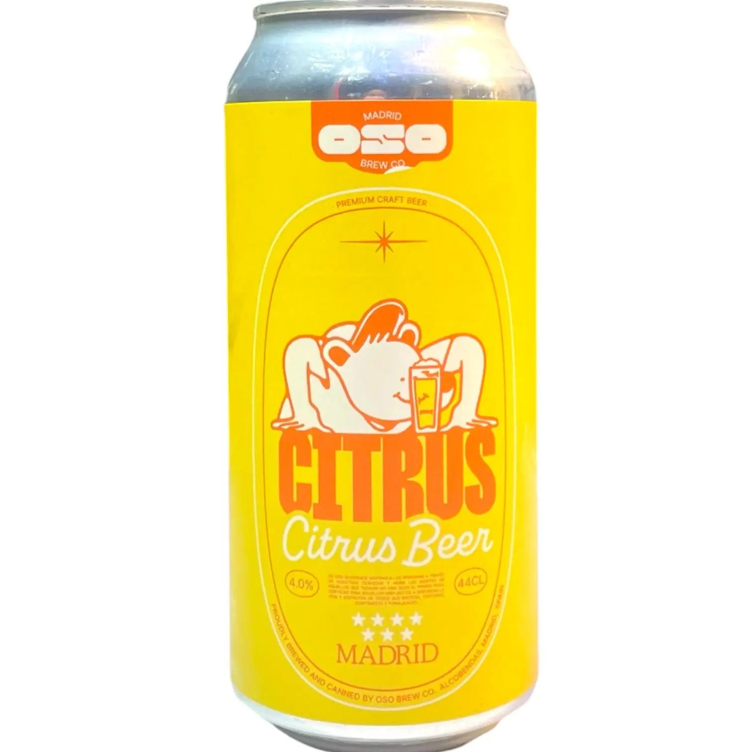 OSO CITRUS BEER CON LIMON 44CL