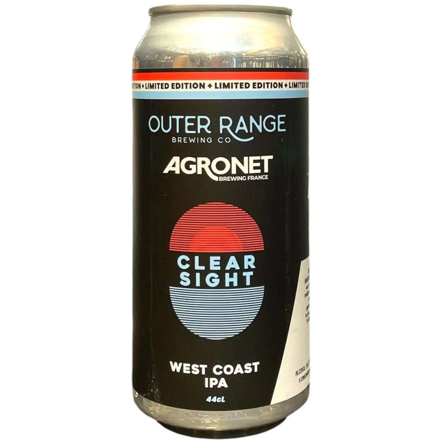 OUTER RANGE X AGRONET CLEAR SIGHT WEST COAST IPA 44CL