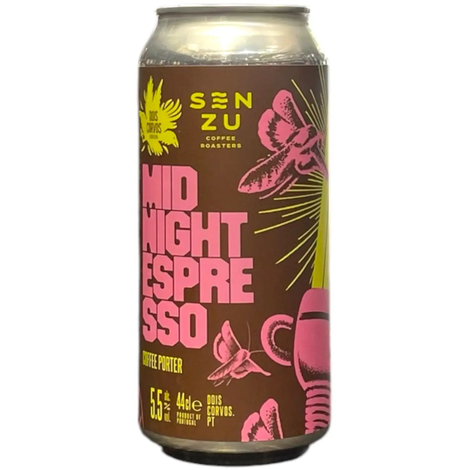 DOIS CORVOS MIDNIGHT ESPRESSO COFFEE PORTER 44CL