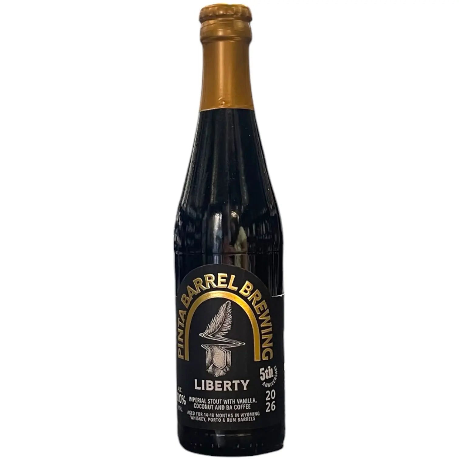 PINTA BARREL BREWING LIBERTY 5TH ANNIVERSARY IMPERIAL STOUT 33CL