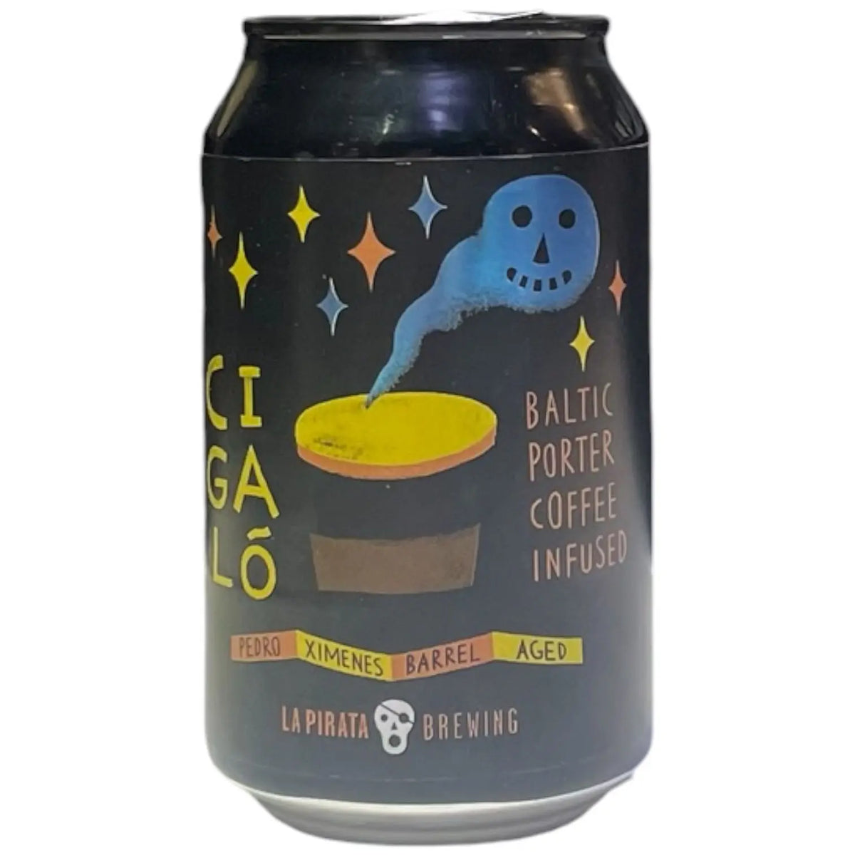 LA PIRATA CIGALO PX BA BALTIC PORTER WITH COFFEE 33CL