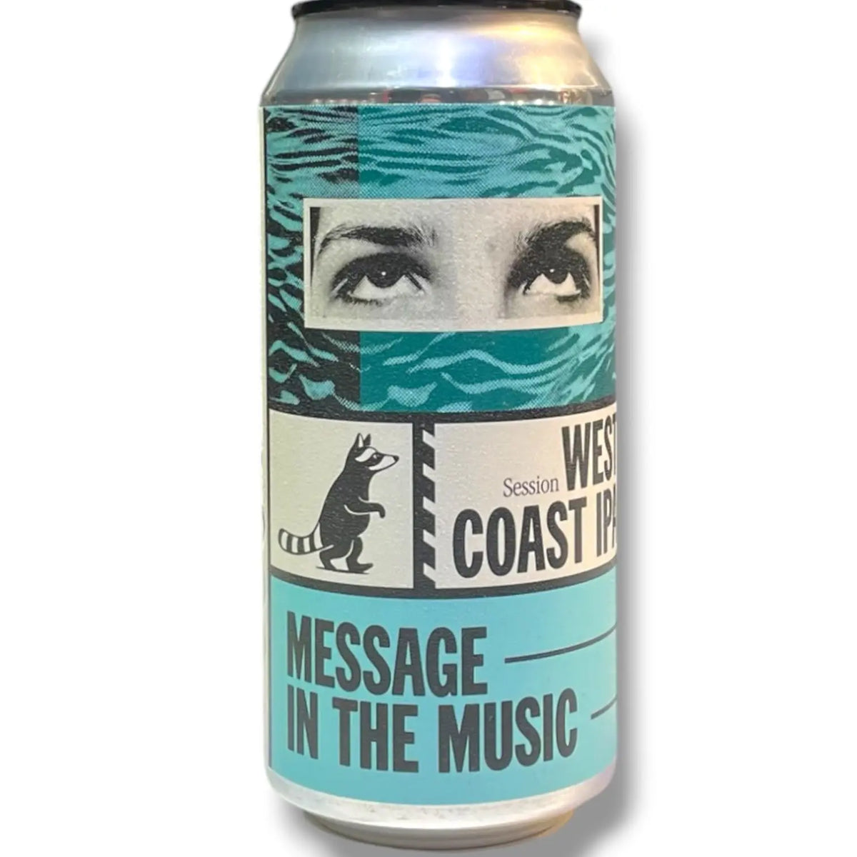 WILD RACCOON MESSAGE IN MUSIC SESSION WEST COAST IPA 44CL