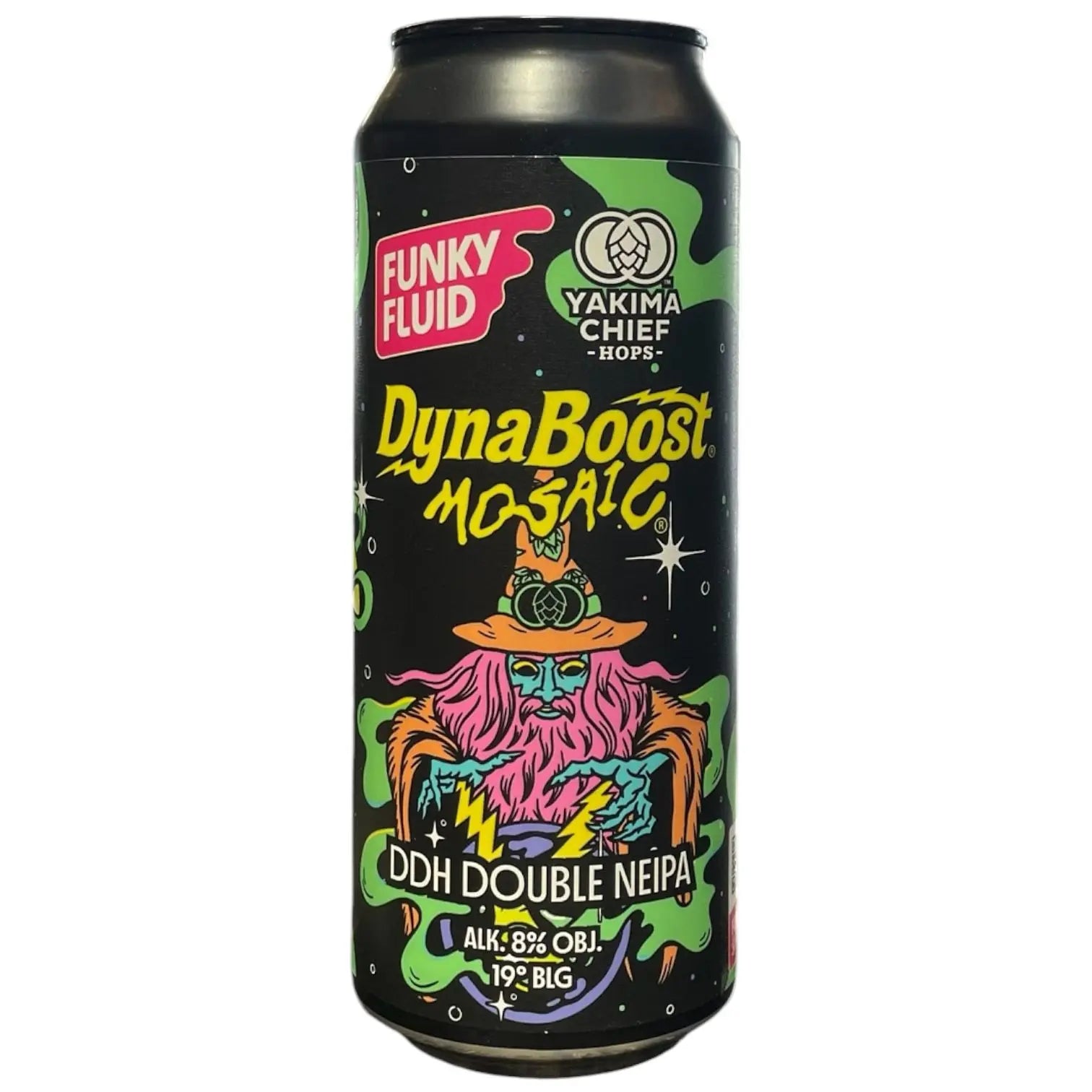 FUNKY FLUID X YAKIMA CHIEF HOPS DYNABOOST MOSAIC DDH DOUBLE NEIPA 50CL
