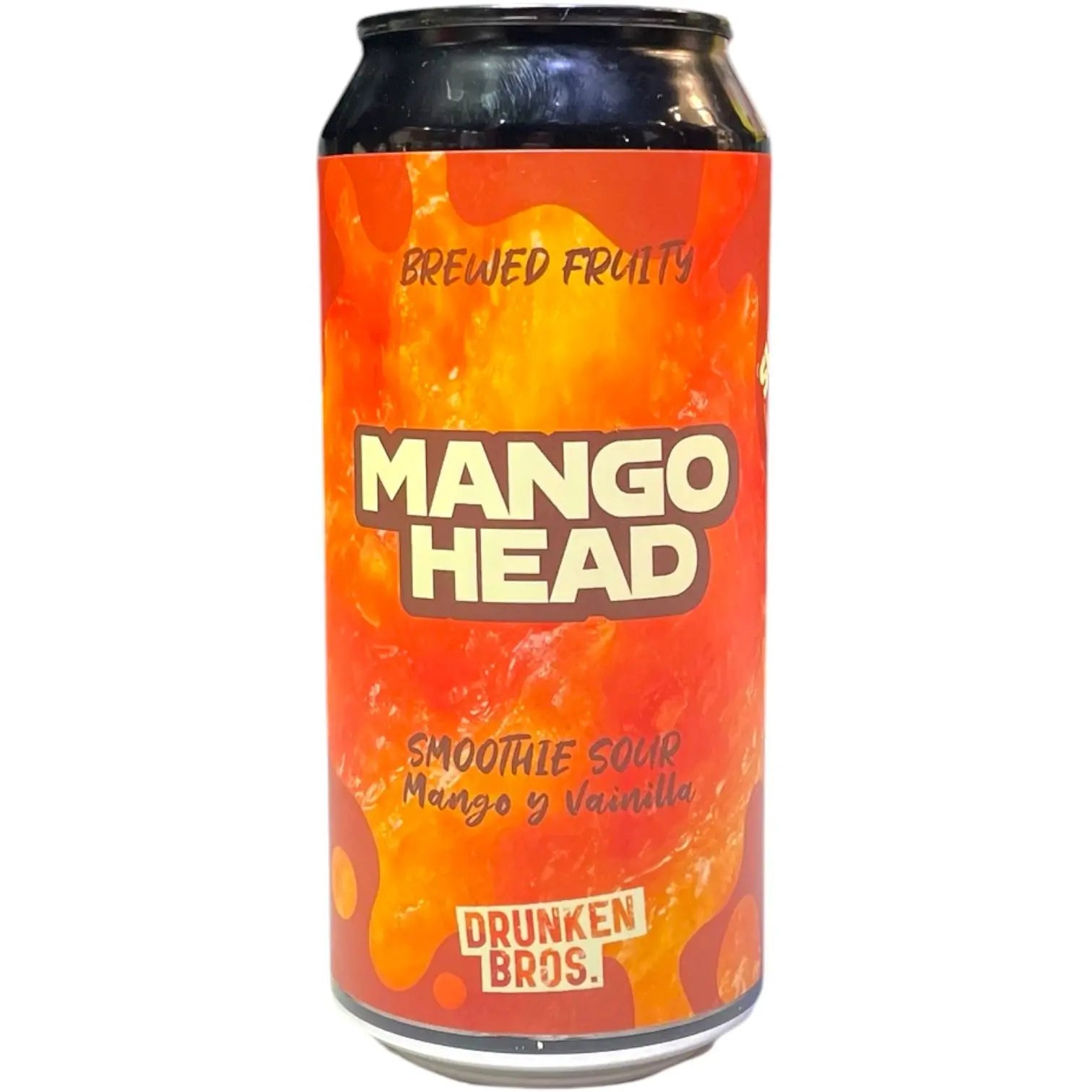 DRUNKEN BROS MANGO HEAD SMOOTHIE SOUR CON MANGO Y VAINILLA 44CL