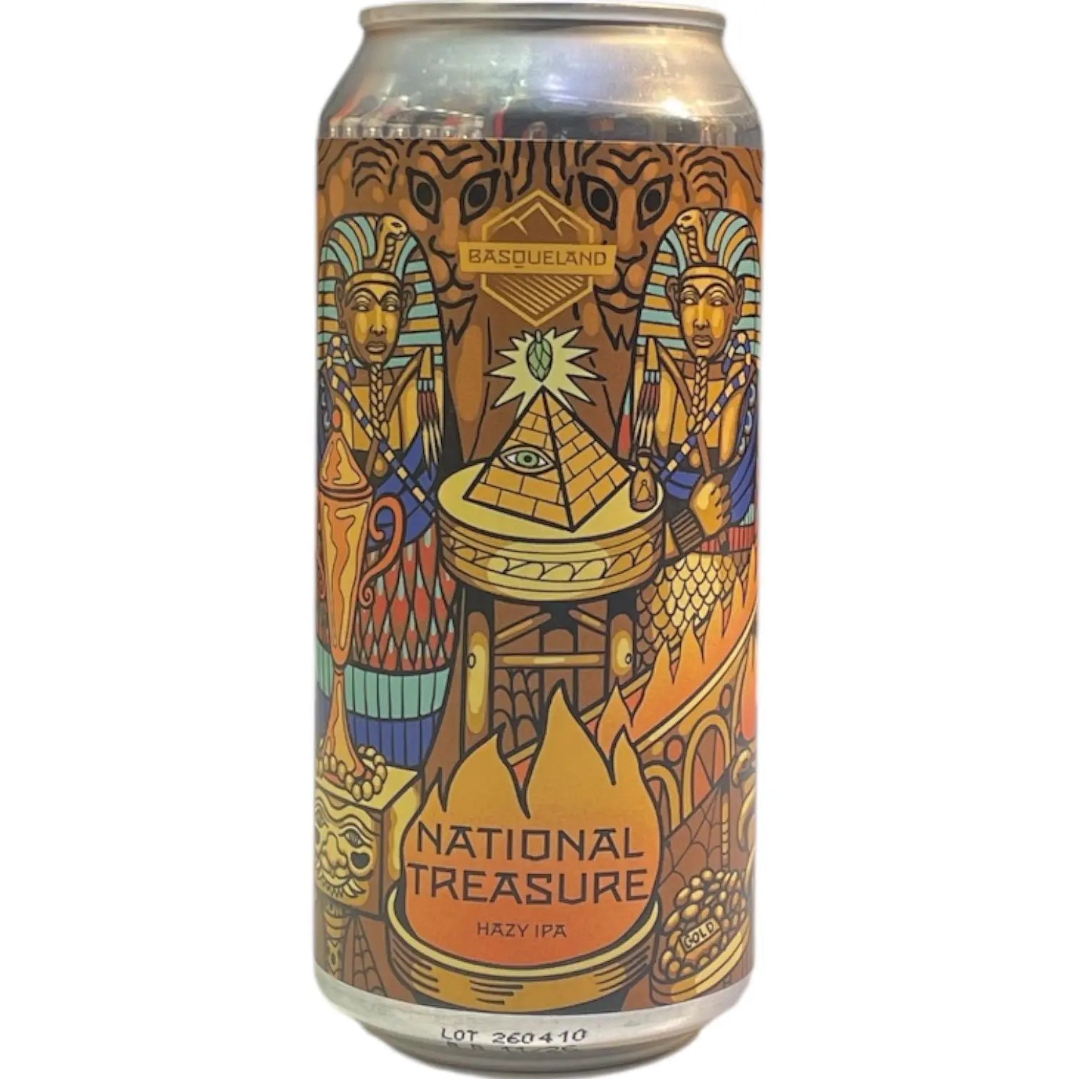BASQUELAND NATIONAL TREASURE HAZY IPA 44CL