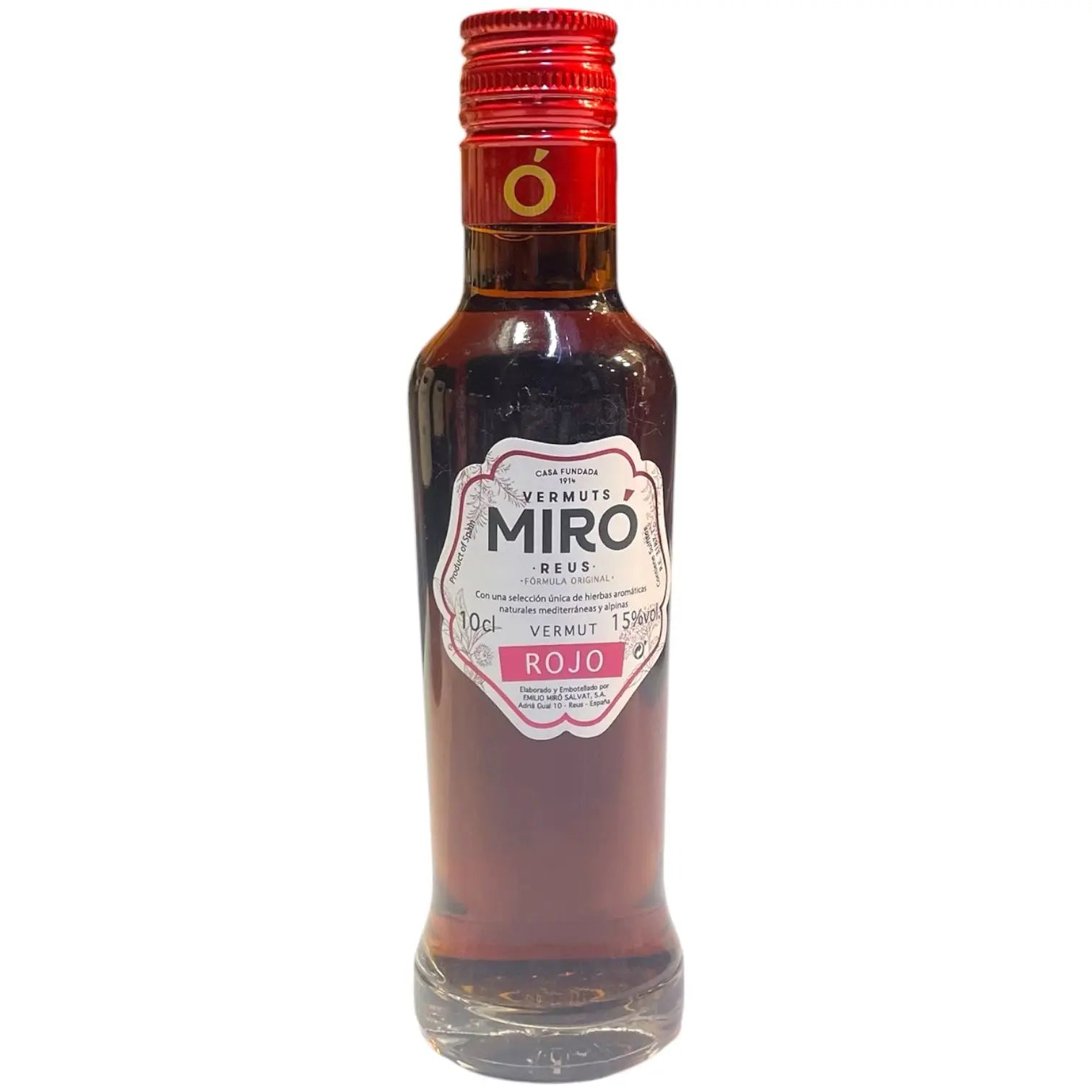 VERMUTH MIRO ROJO 10CL