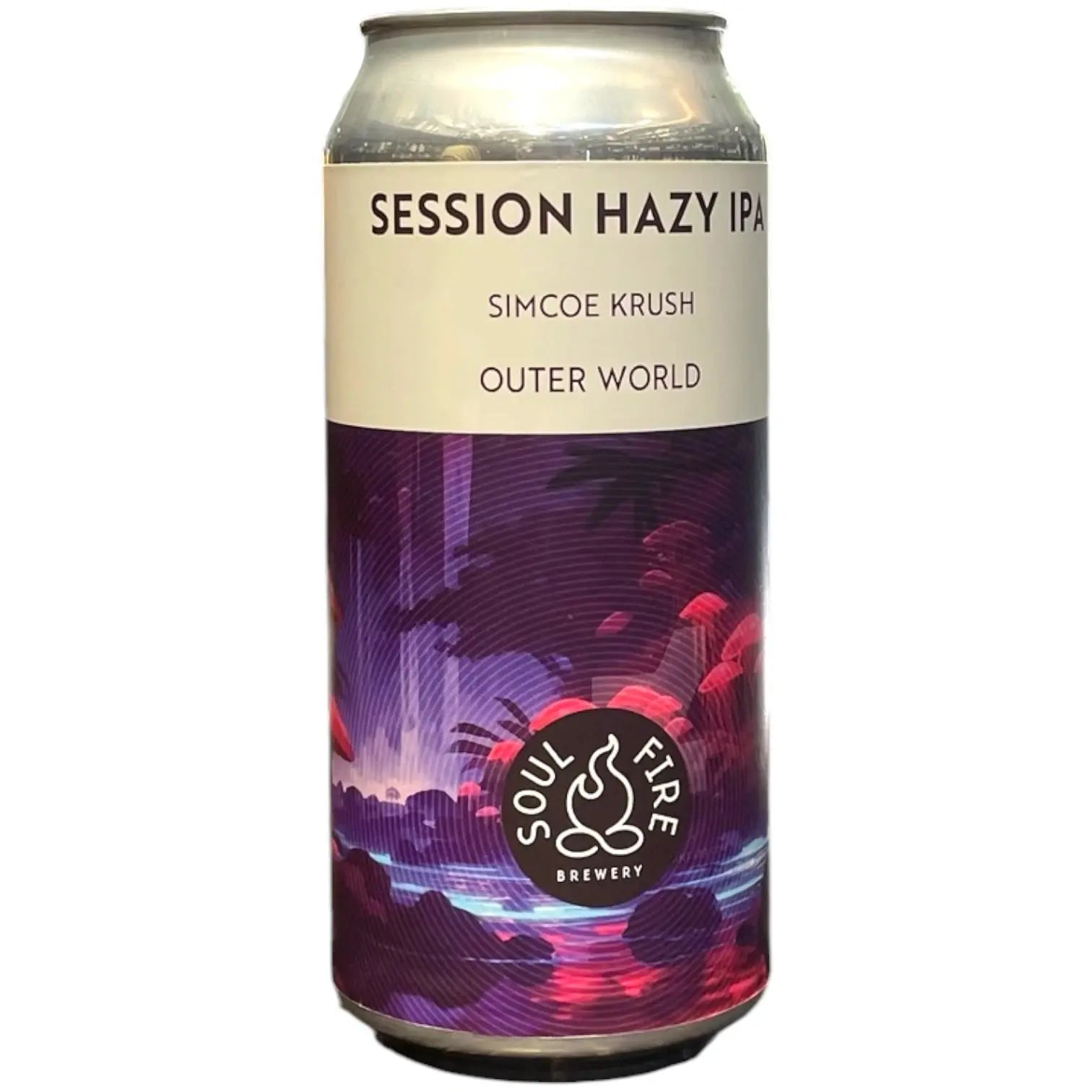 SOUL FIRE OUTER WORLD SESSION HAZY IPA 44CL