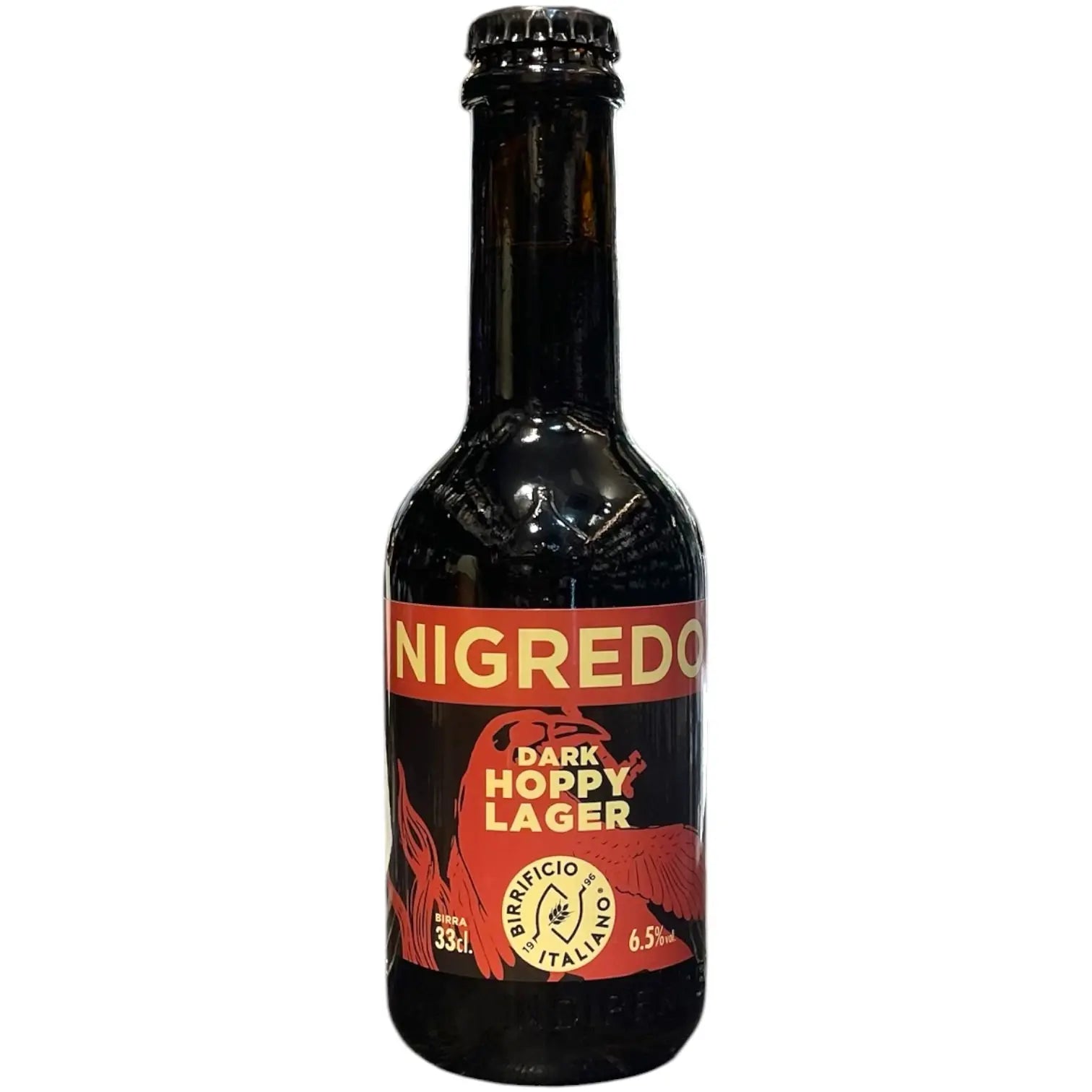 BIRRIFICIO ITALIANO NIGREDO DARK HOPPY LAGER 33CL
