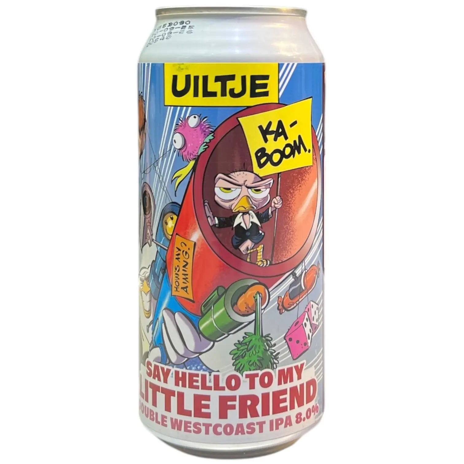UILTJE SAY HELLO TO MY FRIEND DOUBLE WEST COAST IPA 33CL