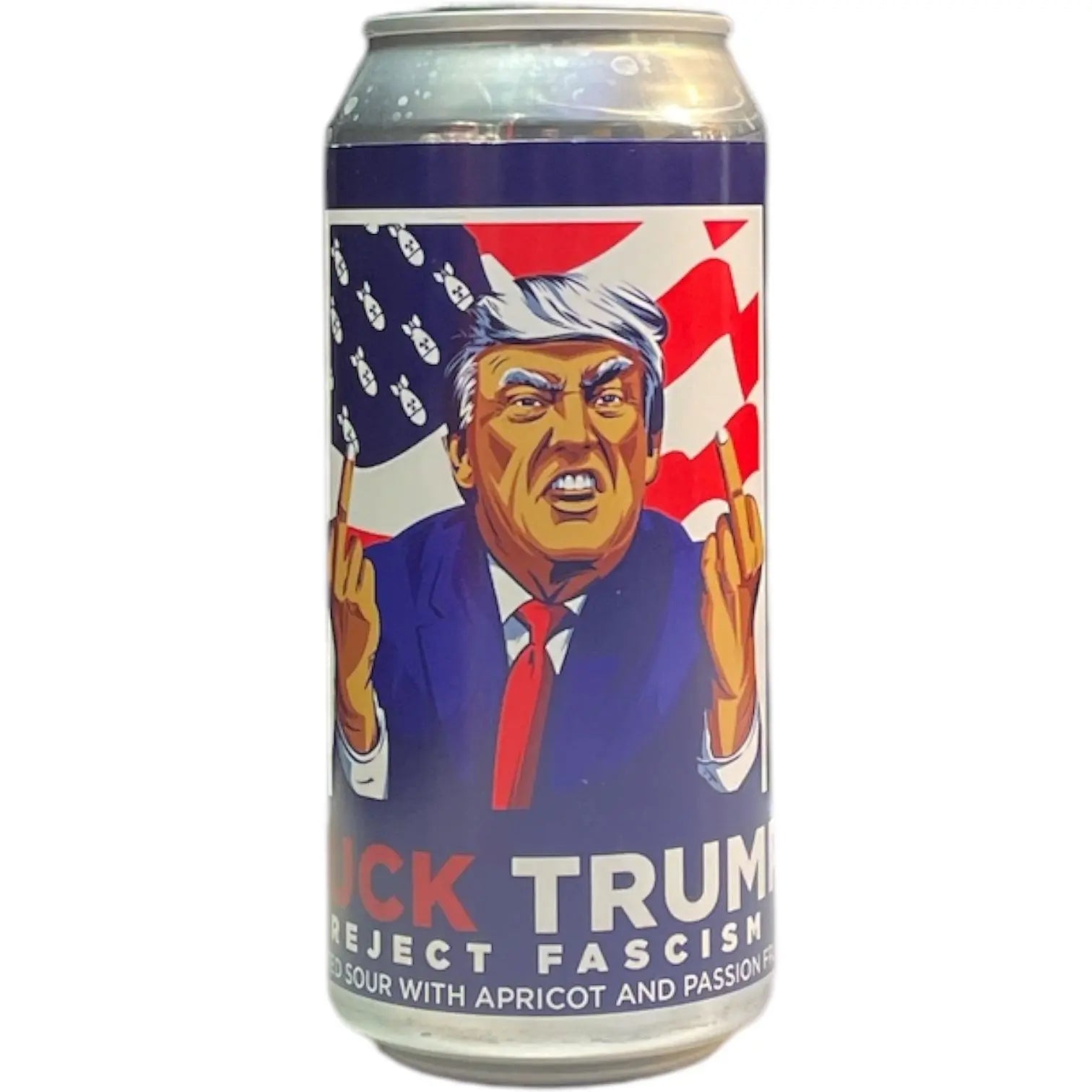 LA CALAVERA FUCK TRUMP FRUITED OUR WITH APRICOT AND PASSSION FRUIT 44CL