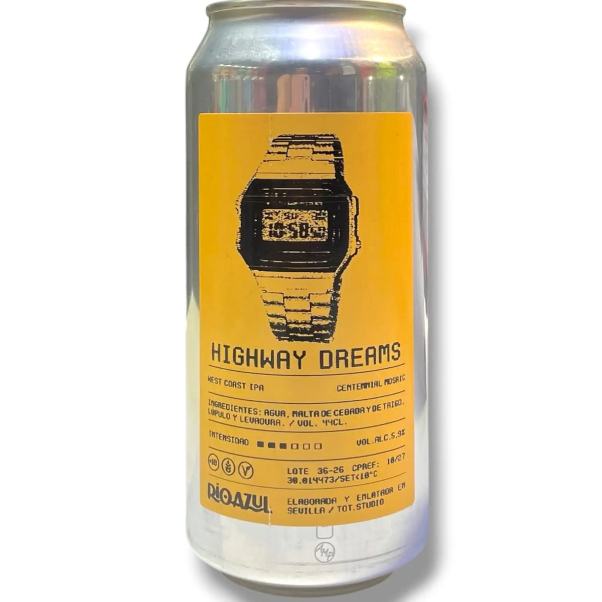 RIO AZUL HIGHWAY DREAMS WEST COAST IPA 44CL