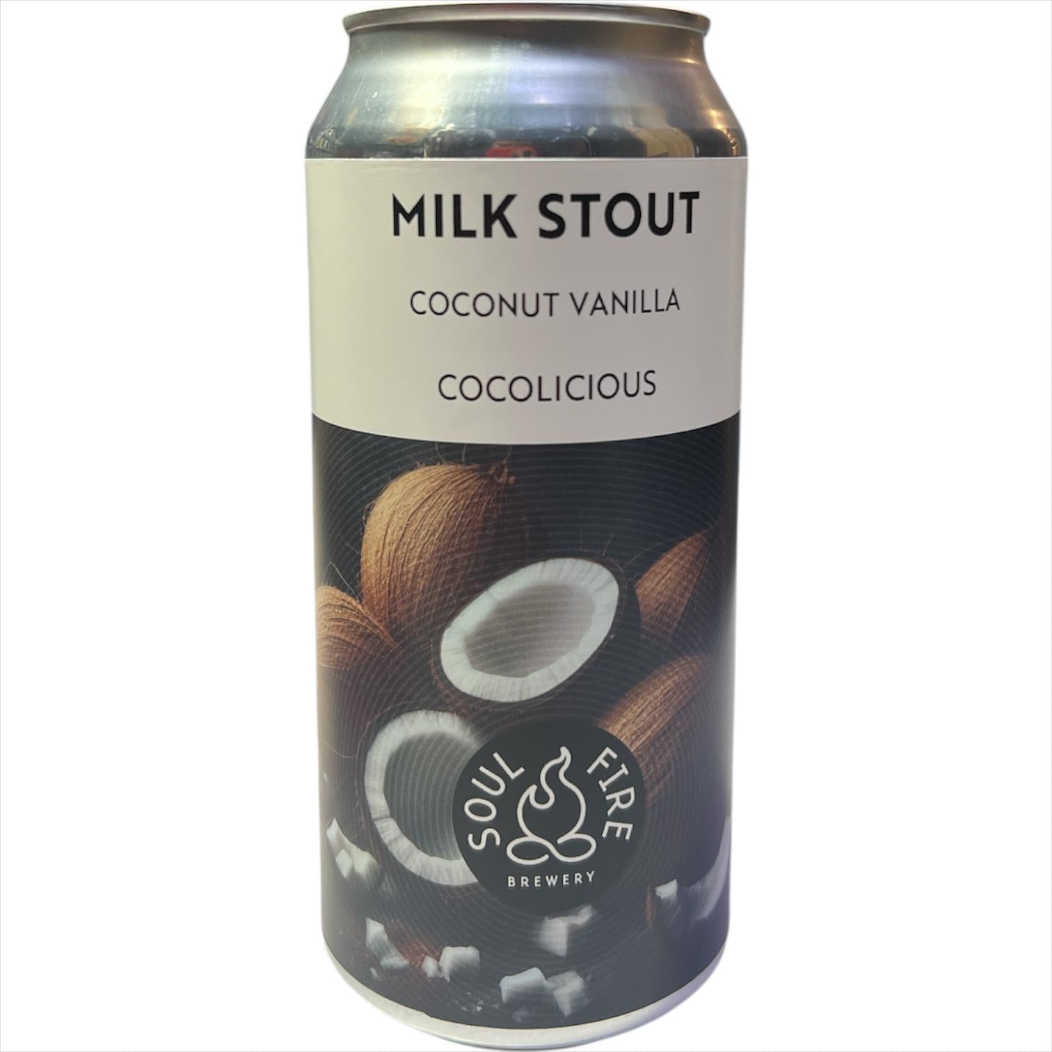 SOUL FIRE COCOLICIOUS COCONUT VAINILLA MILK STOUT 44CL