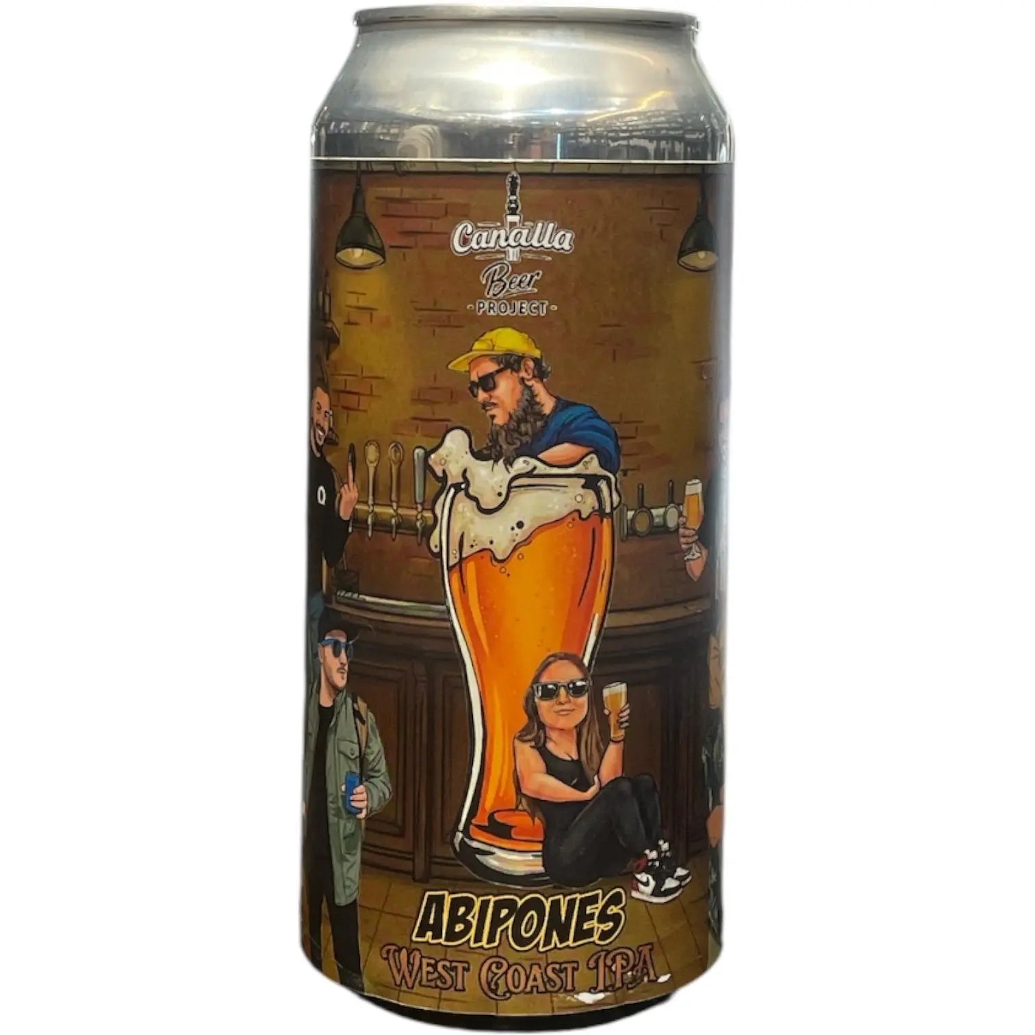 CANALLA ABIPONES WEST COAST IPA 44CL