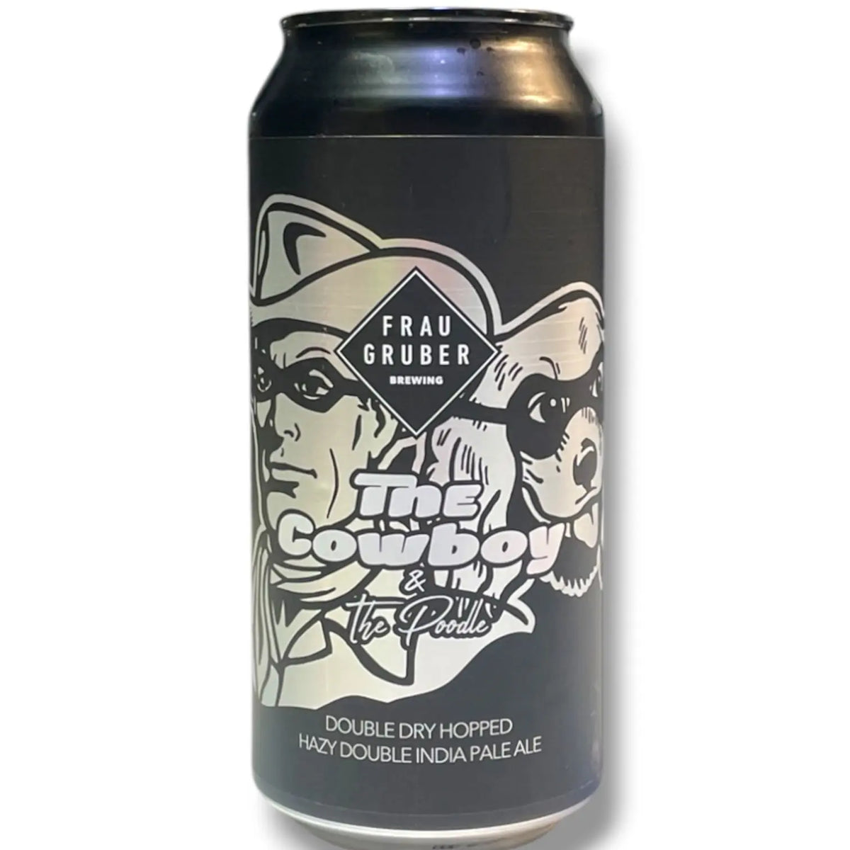 FRAU GRUBER THE COWBOY & THE POODLE DDH HAZY DIPA 44CL
