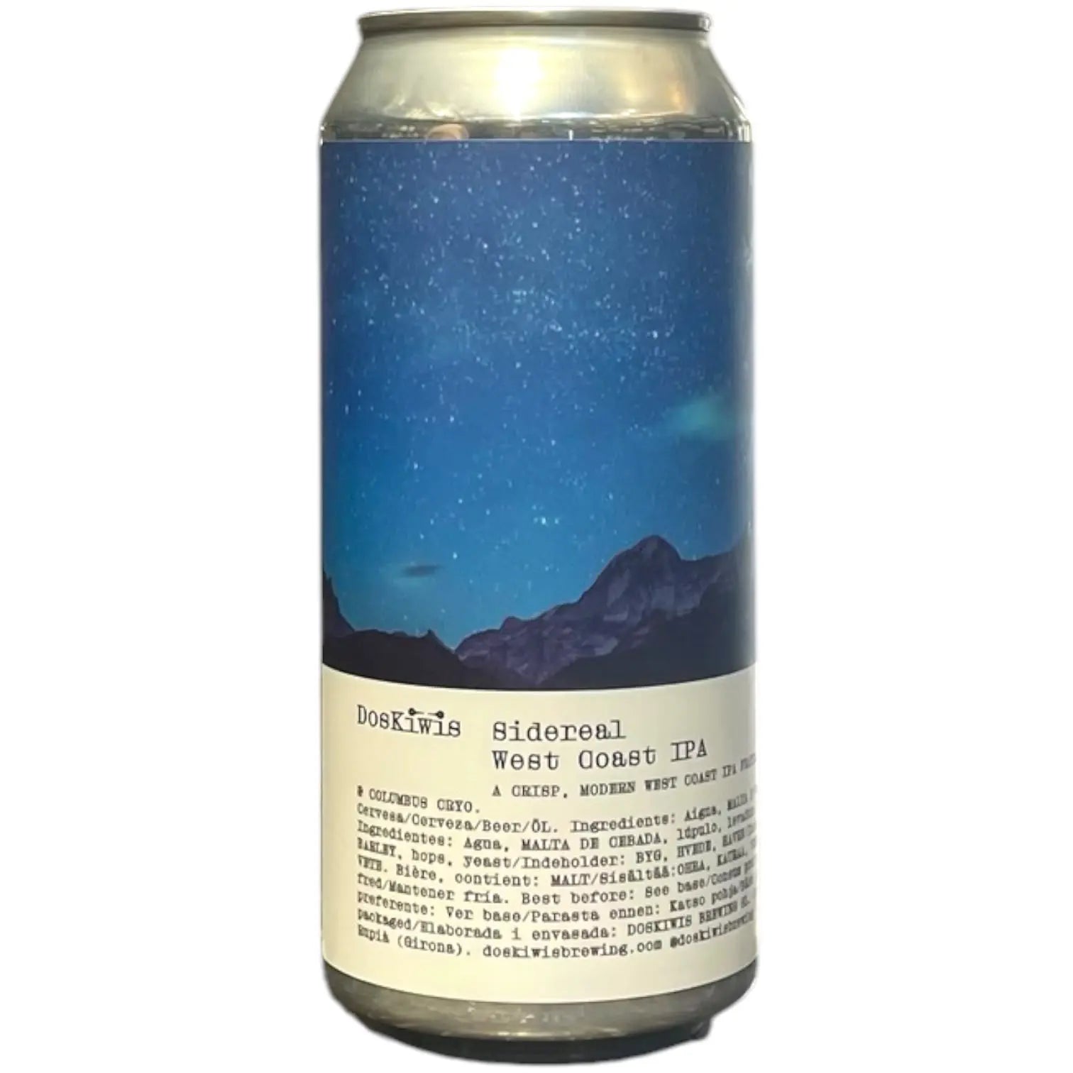 DOSKIWIS SIDEREAL WEST COAST IPA 44CL