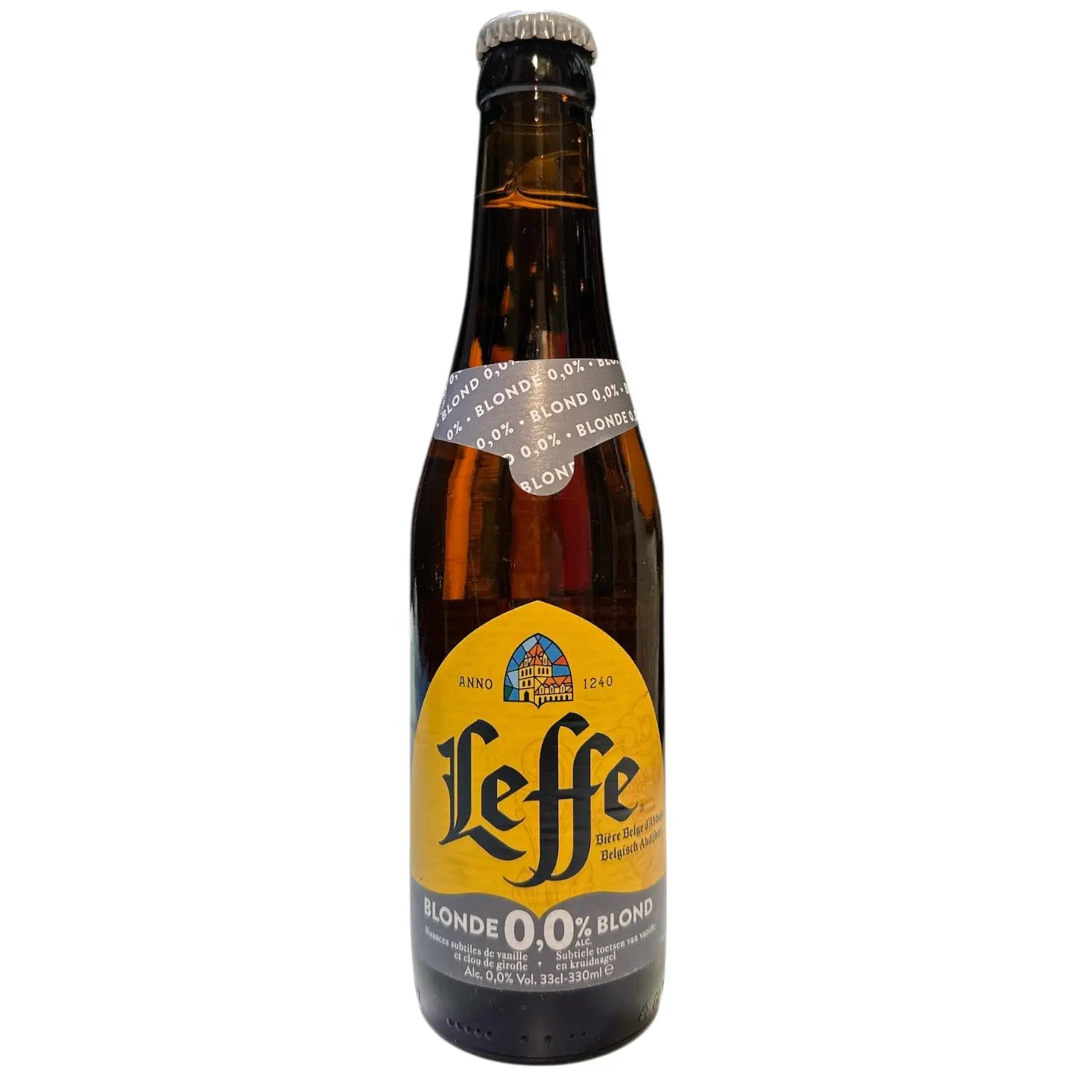 LEFFE BLONDE 0.0% SIN ALCOHOL 33CL