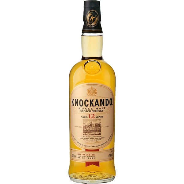 WHISKY KNOCKANDO 12 AÑOS 70CL