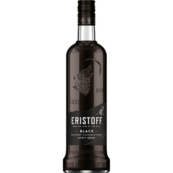 VODKA ERISTOFF BLACK 70cl