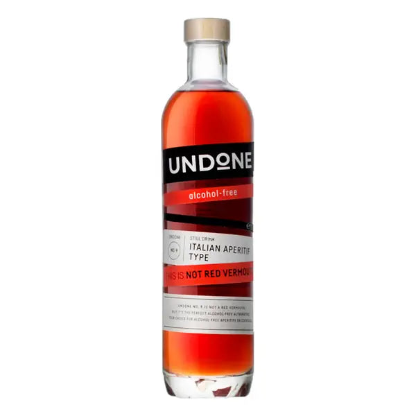 UNDONE N9 NOT RED VERMOUTH SIN ALCOHOL 75CL