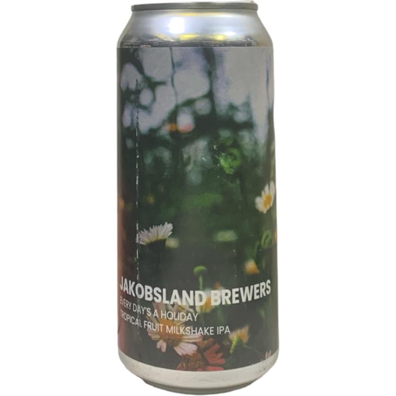 EVERY DAY'S A HOLIDAY TROPICAL FRUIT MILKSHAKE IPA JAKOBSLAND 440ml