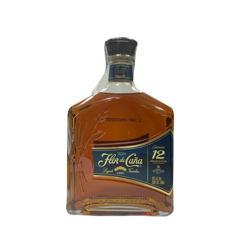 RON FLOR DE CAÑA 12 AÑOS 70ML