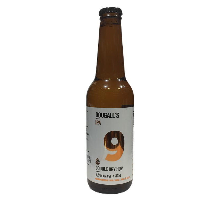 DOUGALLS IPA 9 DOUBLE DRY HOP 330ML SIN GLUTEN
