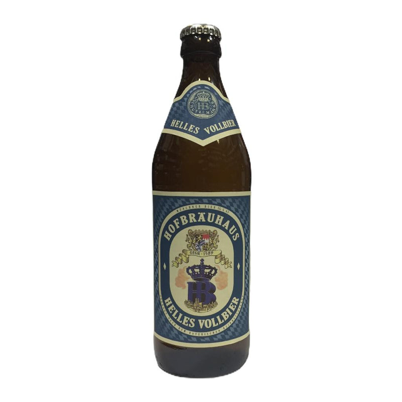 HOFBRAUHAUS HELLES VOLLBIER 500ML