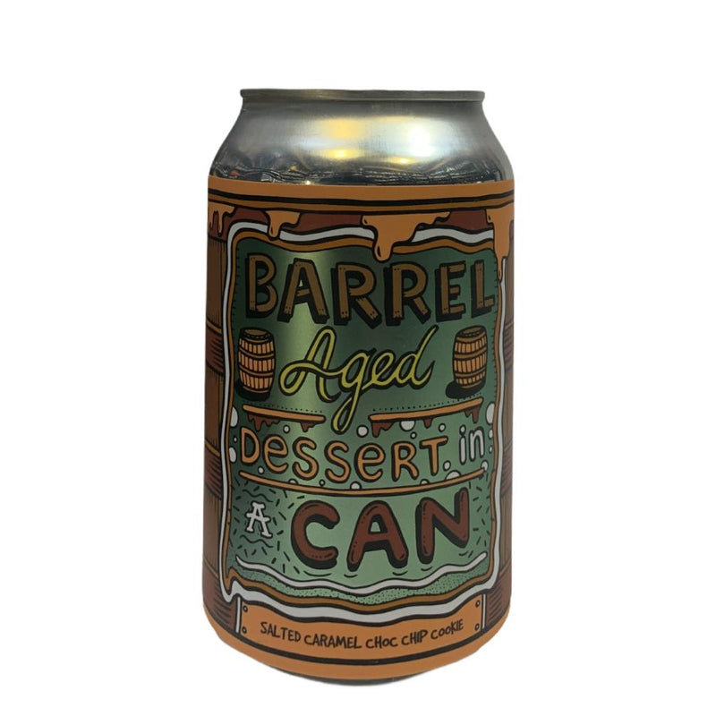 AMUNDSEN DESSERT IN A CAN BARREL AGED SALTED CARAMEL CHOC CHIP COOKIE