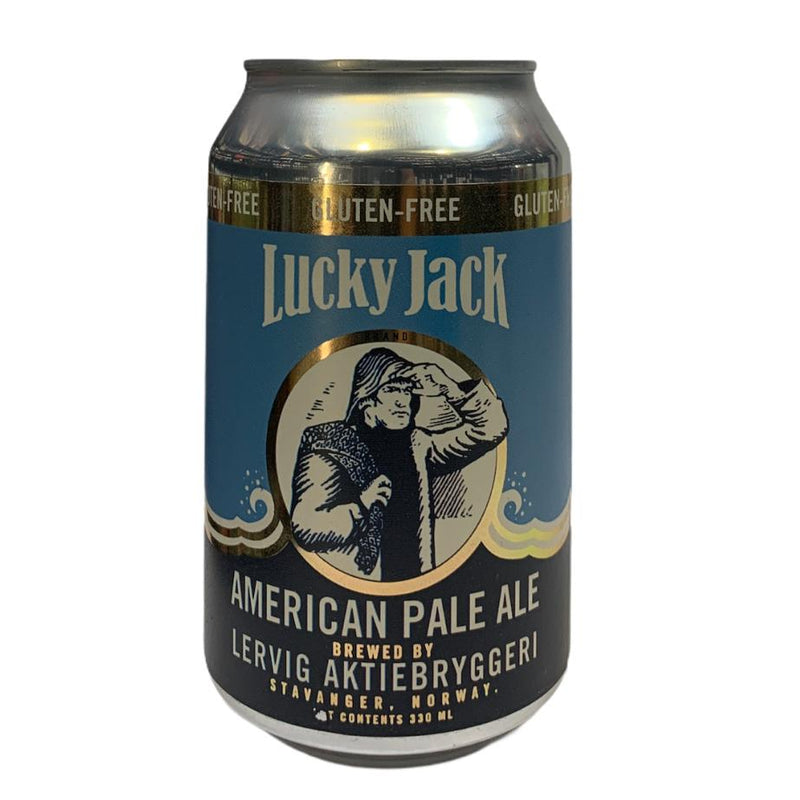 LERVIG LUCKY JACK APA GLUTEN FREE 330ML