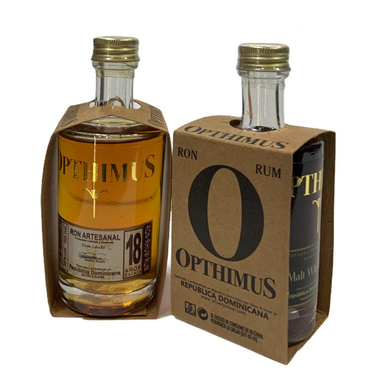 OPTHIMUS MINIATURA RON ARTESANAL 18A