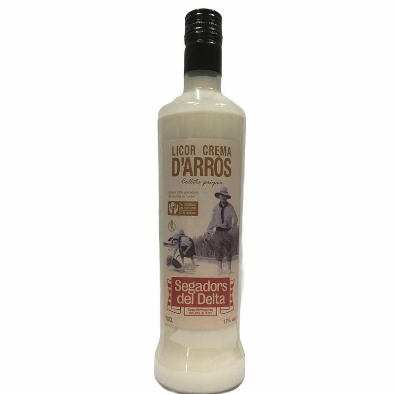 LICOR DE CREMA DE ARROZ DEL DELTA DEL EBRO  700ML