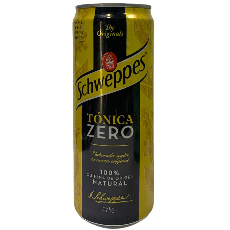 SCHWEPPES TONICA ZERO LATA 330ML