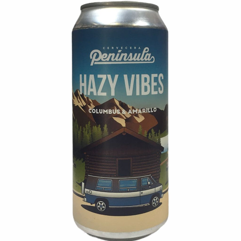 PENINSULA HAZY VIBES COLUMBUS Y AMARILLO 440ML