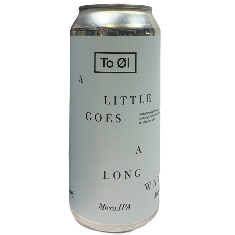 TOOL A LITTLE GOES A LONG WAY MICRO IPA