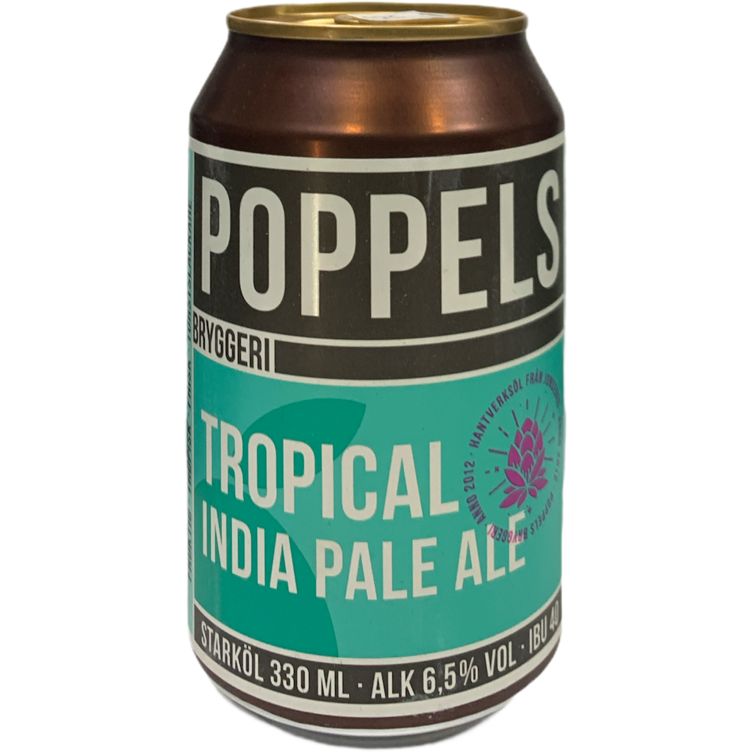 POPPELS TROPICAL IPA 330ML