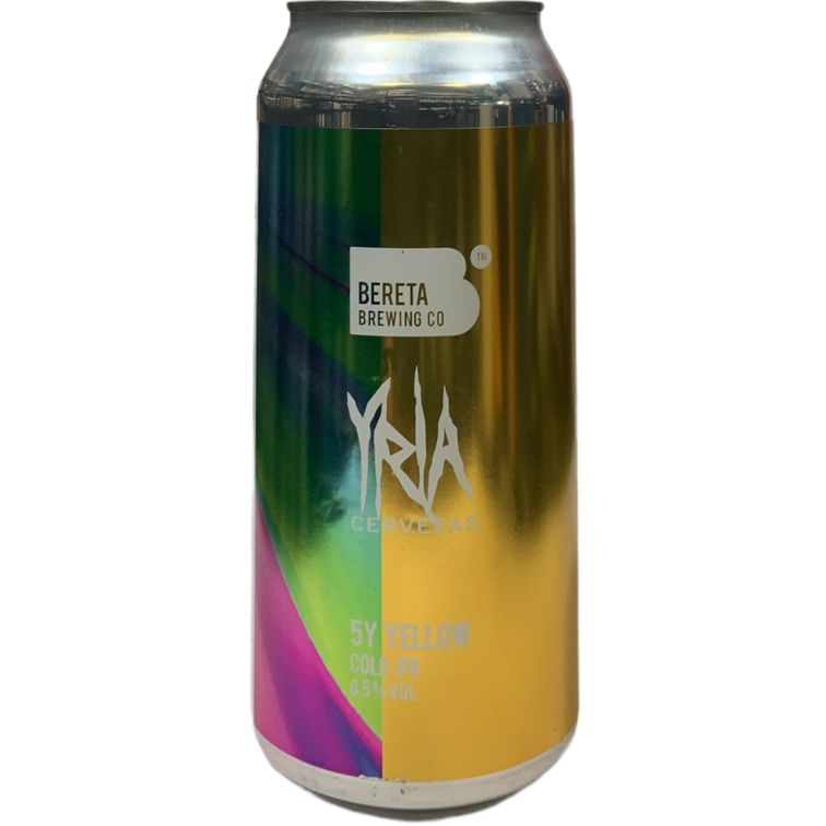 BERETA W/ YRIA 5Y YELLOW COLD IPA 440ML