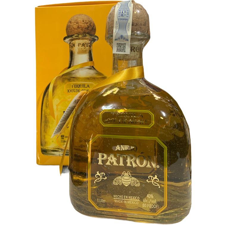 TEQUILA PATRON AÑEJO 1000ML