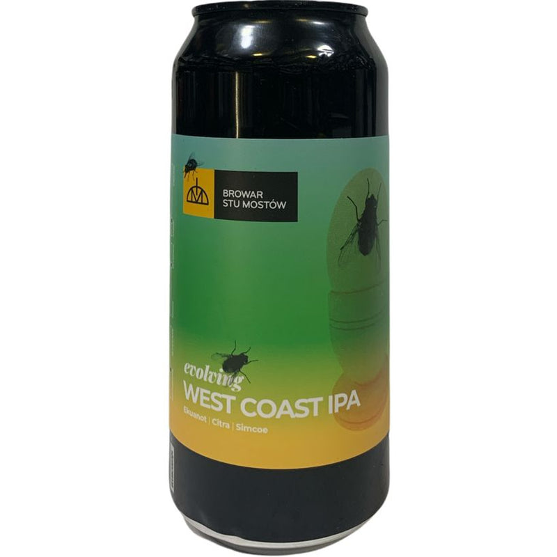BROWAR STU MOSTOW EVOLVING WEST COAST IPA 440ML