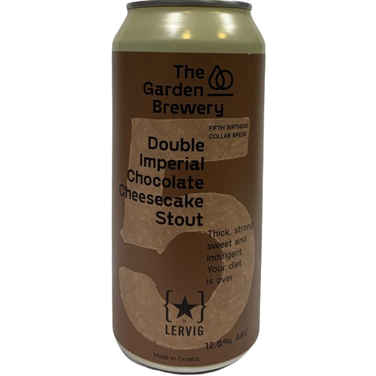 THE GARDEN BREWERY DOUBLE IMPERIAL CHOCOLATE CHEESECAKEM STOUT